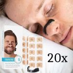 Tira nasal magnética para dormir melhor